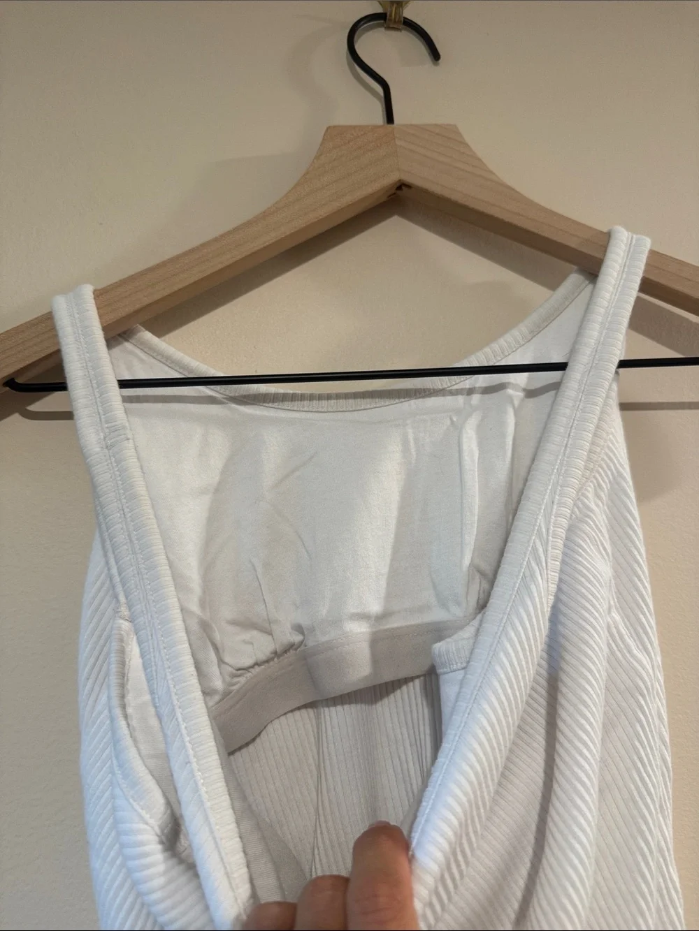 J. Crew Perfect Rib Scoopneck Tank Size S